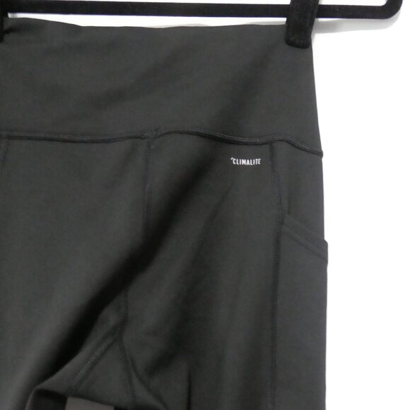 ADIDAS - Climalite | small | Black Three Stripe Legging With Pocket - Picture 12 of 16